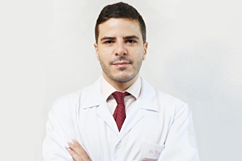 Foto: Dr. Vinicius Freire, médico oncologista voluntárIo no CASACAP